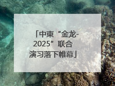 中柬“金龙-2025”联合演习落下帷幕